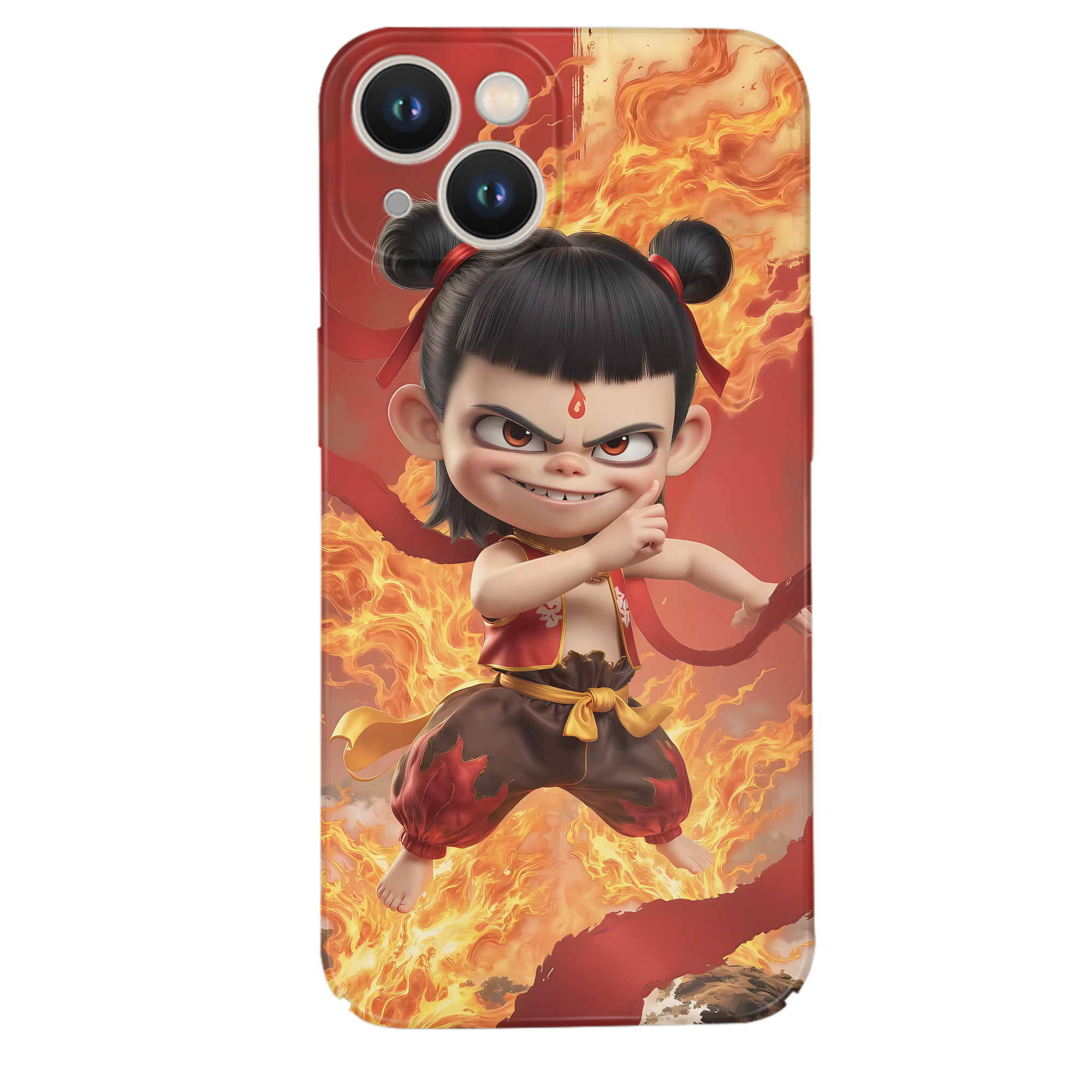 （画像用） Ne Zha 2 ナタ 魔童の大暴れ 【iPhone 14シリーズ対応】ハードケース